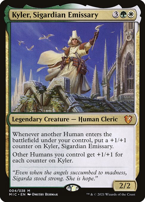 Kyler, Sigardian Emissary card image