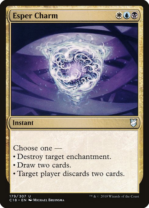 Esper Charm (Commander 2018 #179)