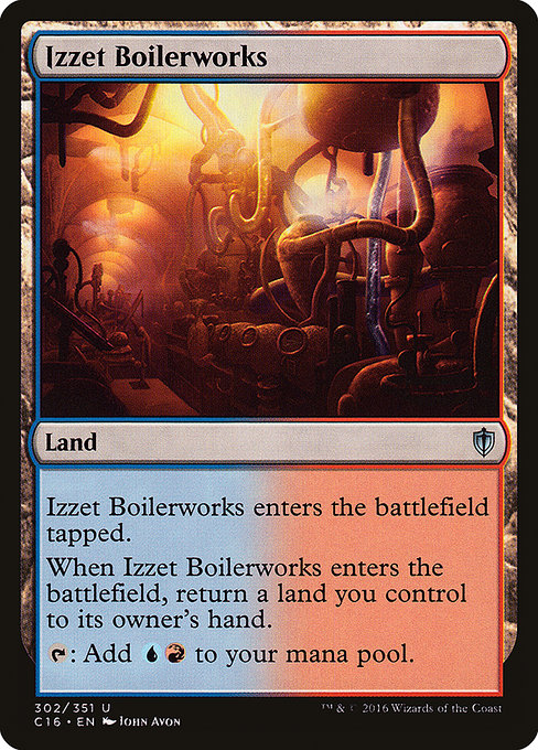 Izzet Boilerworks (Commander 2016 #302)