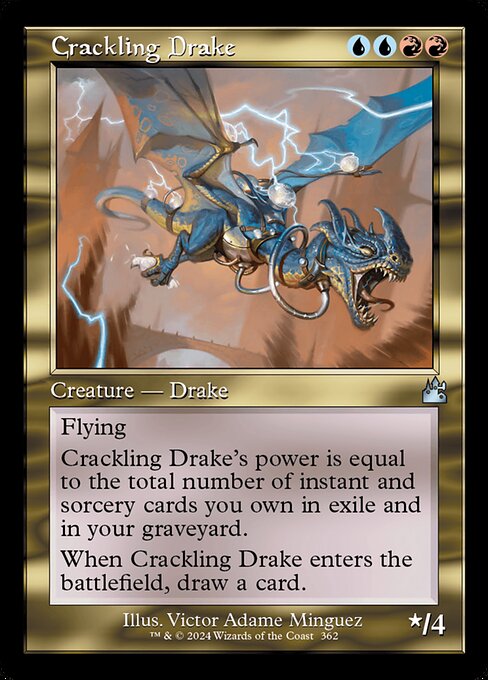 Crackling Drake (Retro Frame)