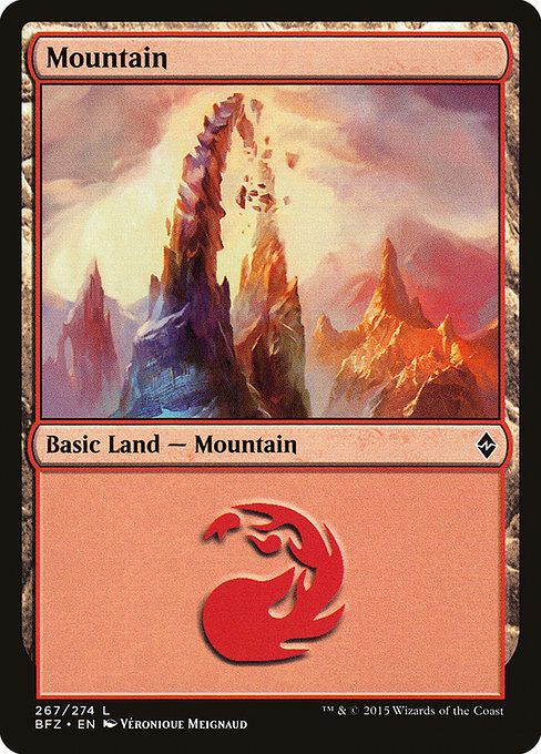 Mountain (Battle for Zendikar #267a)