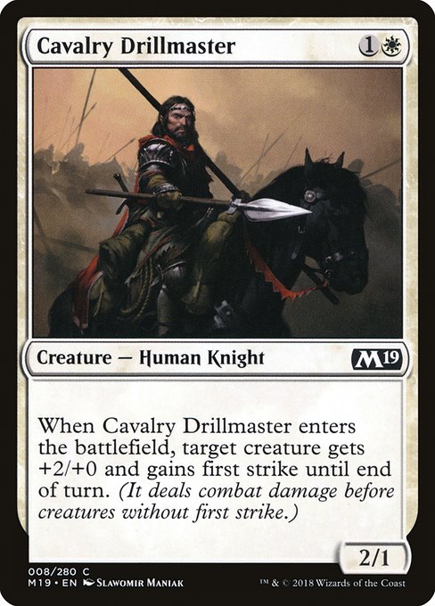 Maître-recruteur de cavalerie|Cavalry Drillmaster