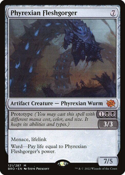 Phyrexian Fleshgorger (The Brothers' War #121)