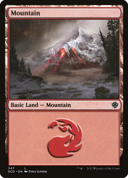 Mountain (Starter Commander Decks #347)