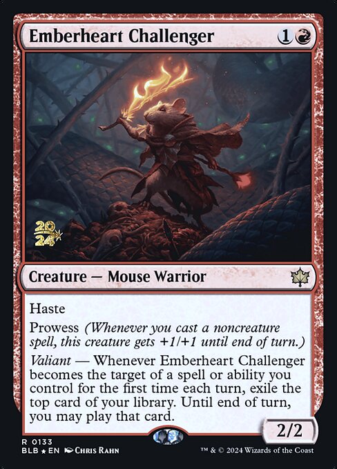 Emberheart Challenger (Bloomburrow Promos #133s)