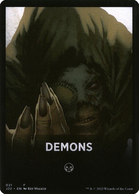 Demons (Jumpstart 2022 Front Cards #21)