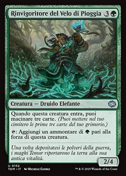 Rinvigoritore del Velo di Pioggia