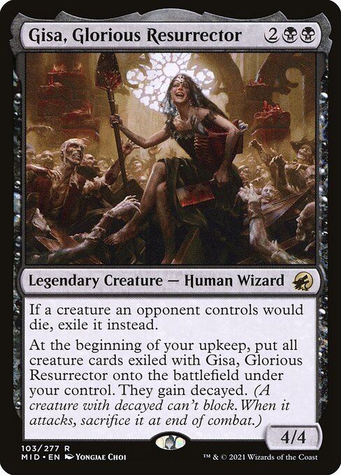 Gisa, Glorious Resurrector (Innistrad: Midnight Hunt #103)