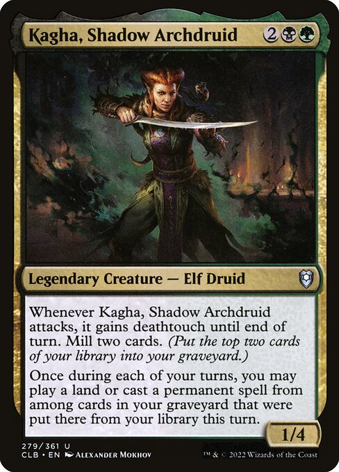 Kagha, Shadow Archdruid (clb) 279 Kagha, Shadow Archdruid (clb) 279