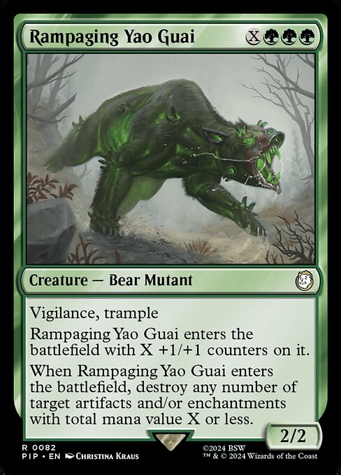 Rampaging Yao Guai (pip) 82