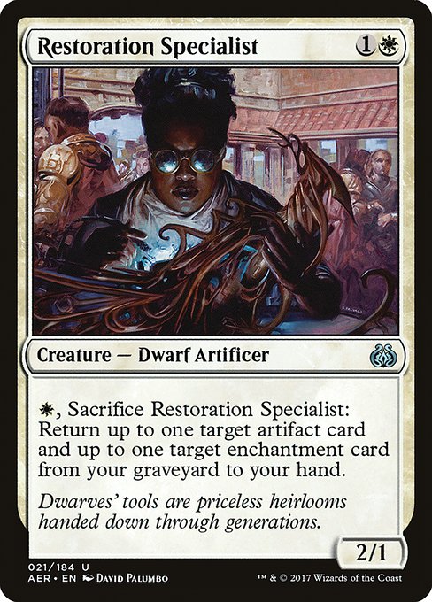 Restoration Specialist (Aether Revolt #21)