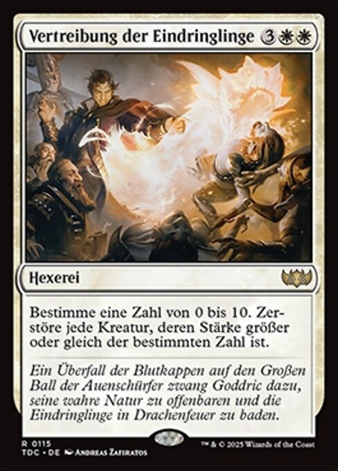 Vertreibung der Eindringlinge