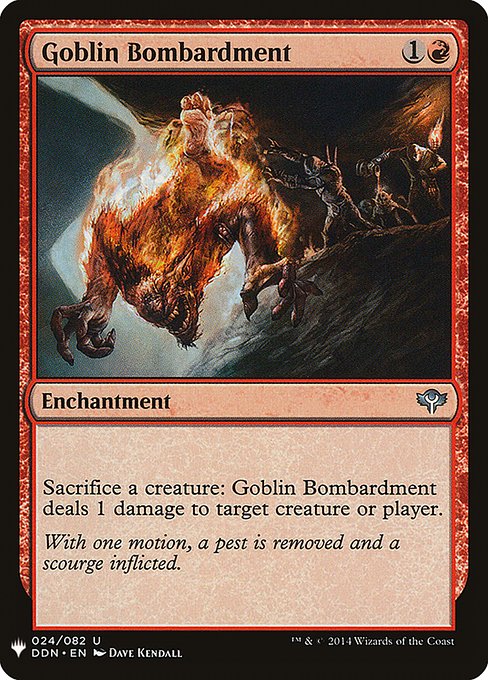Goblin Bombardment (The List #DDN-24)