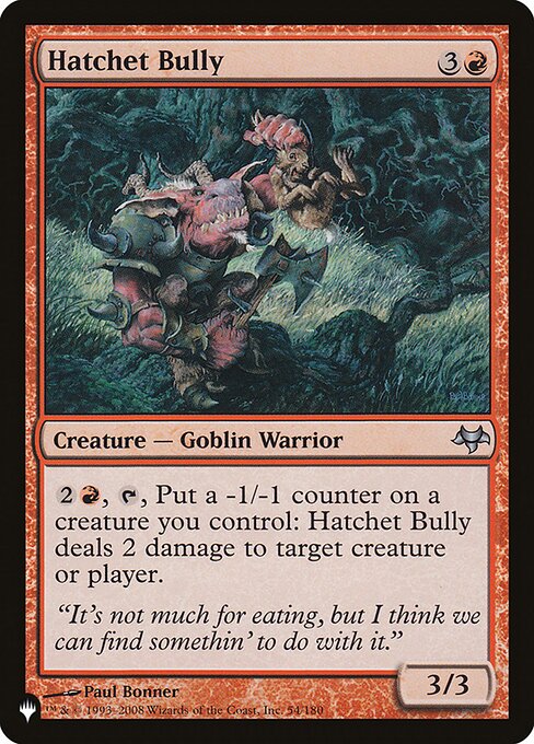 Hacheur bravache|Hatchet Bully