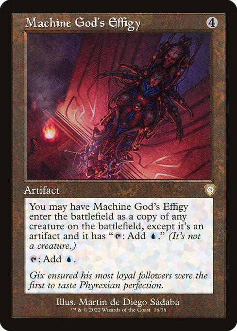 Machine God's Effigy (brc) 16