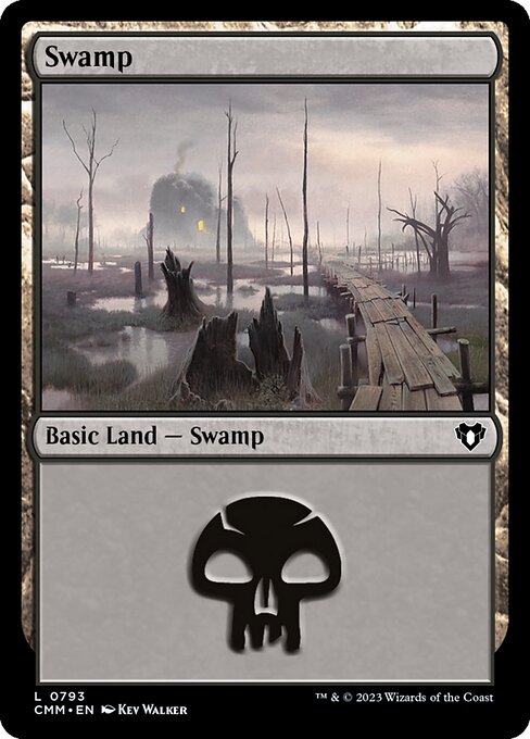 Swamp (Commander Masters #793)