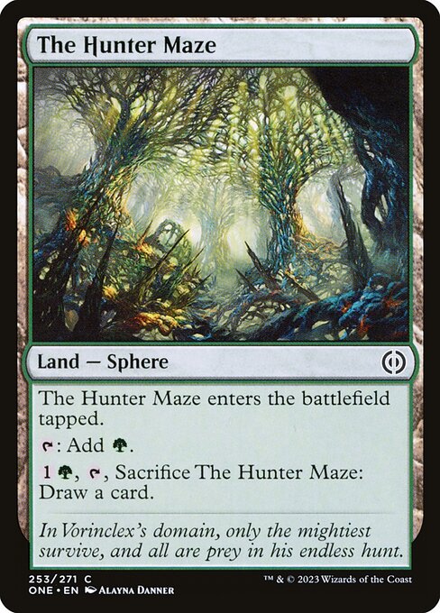 The Hunter Maze (Phyrexia: All Will Be One #253)