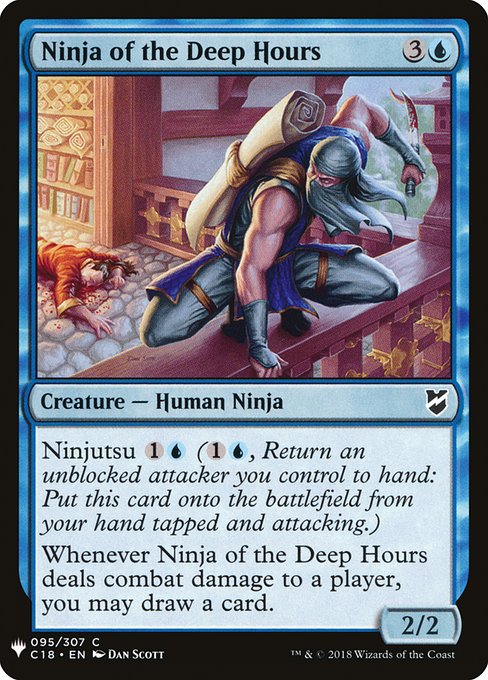 Ninja of the Deep Hours (Mystery Booster #446)