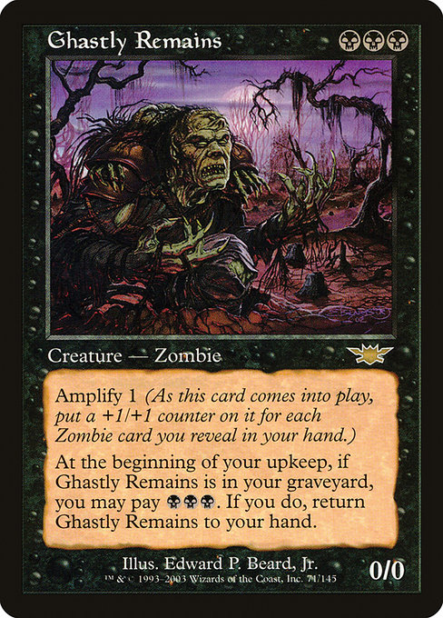 Ghastly Remains card image