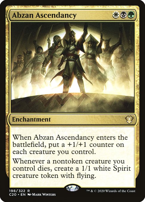 Abzan Ascendancy (Commander 2020 #198)
