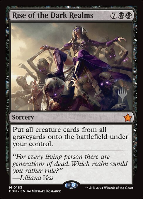 Rise of the Dark Realms (Foundations Promos #183p)