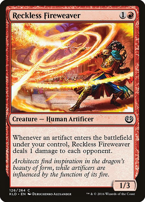 Reckless Fireweaver card image