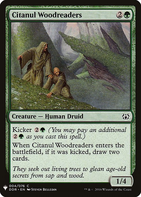 Citanul Woodreaders (Mystery Booster #1162)