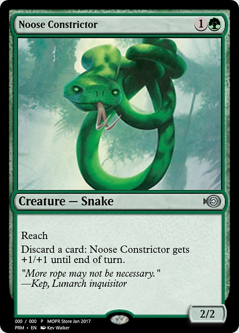 Noose Constrictor (Magic Online Promos #62995)