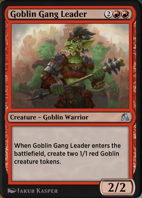 Goblin Gang Leader (Arena New Player Experience Extras #40)