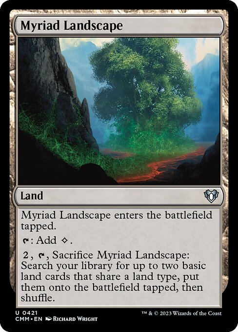 Myriad Landscape (Commander Masters #421)