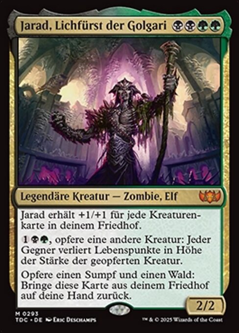 Jarad, Lichfürst der Golgari