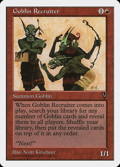 Recruteur gobelin|Goblin Recruiter