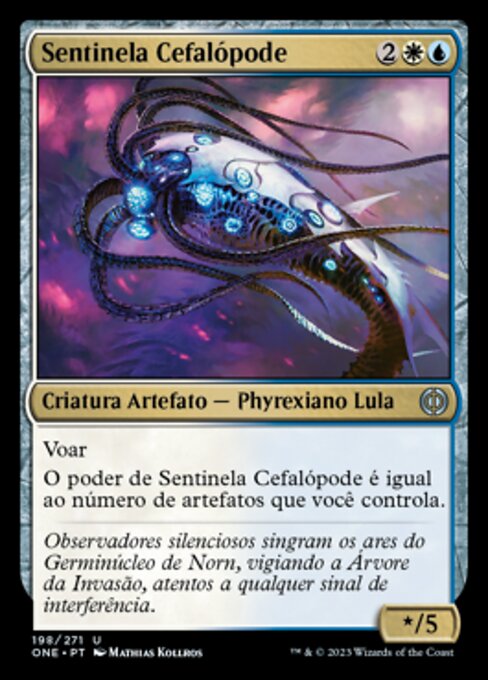 Cephalopod Sentry (Phyrexia: All Will Be One #198)