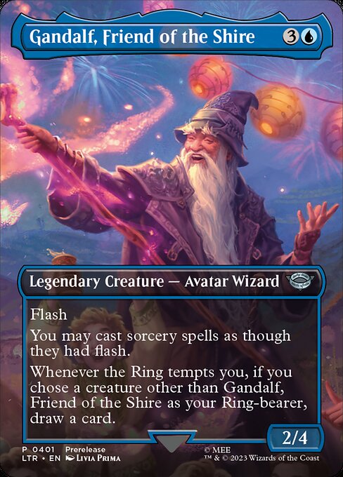 Gandalf, Friend of the Shire card image