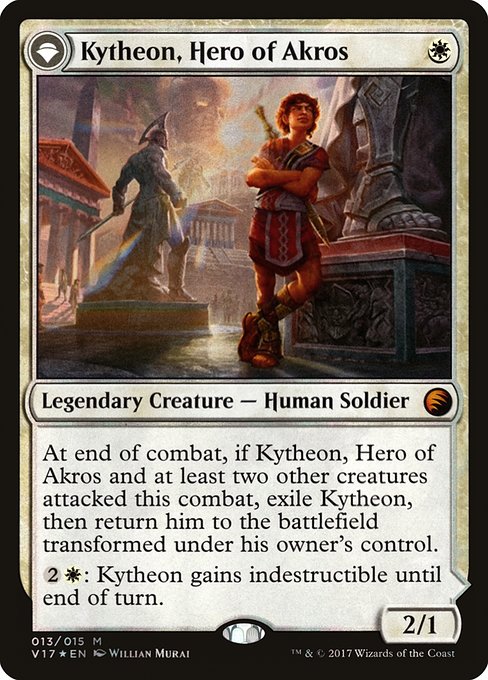 Kytheon, Hero of Akros // Gideon, Battle-Forged (V17)