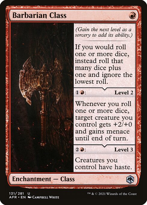 Barbarian Class card image