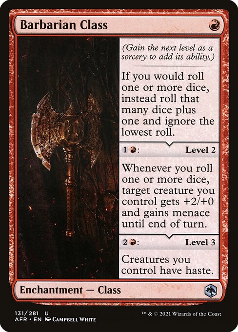 Barbarian Class (afr) 131 Barbarian Class (afr) 131