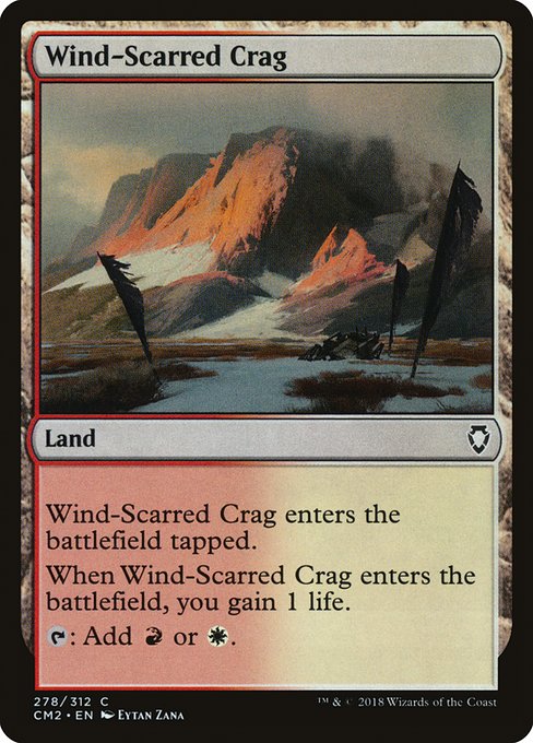 Wind-Scarred Crag (Commander Anthology Volume II #278)