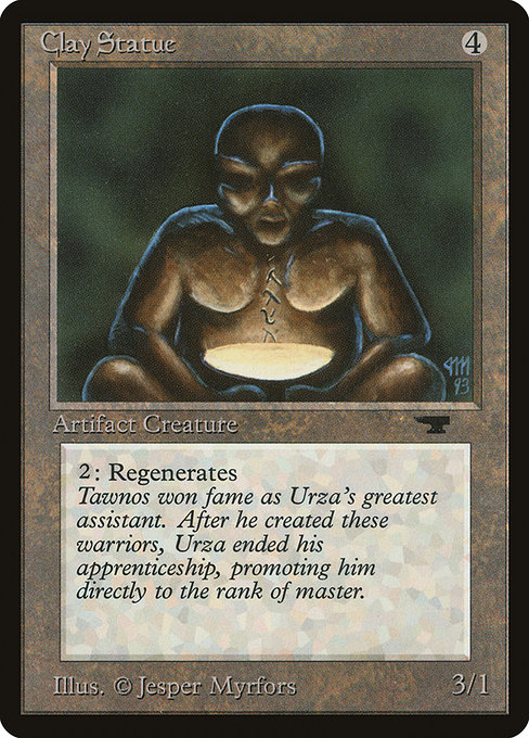 Clay Statue card image