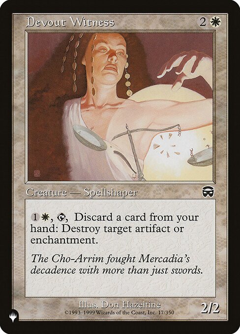 Devout Witness (The List #MMQ-17)