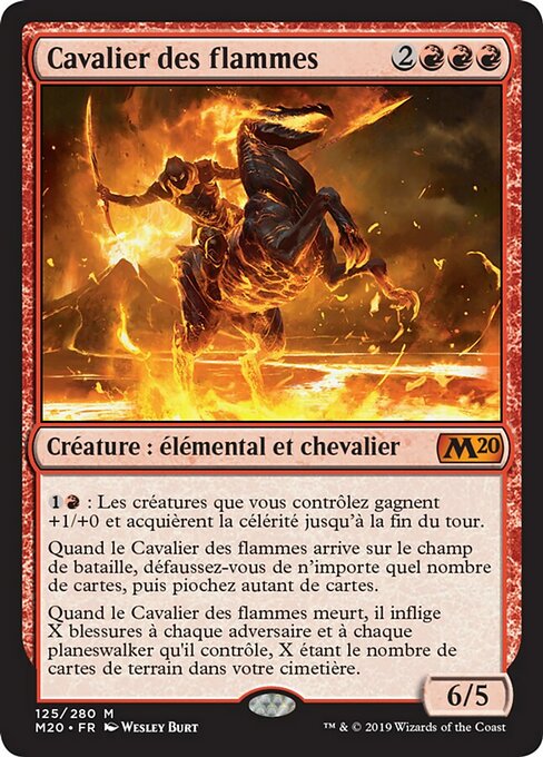 Cavalier of Flame (Core Set 2020 #125)