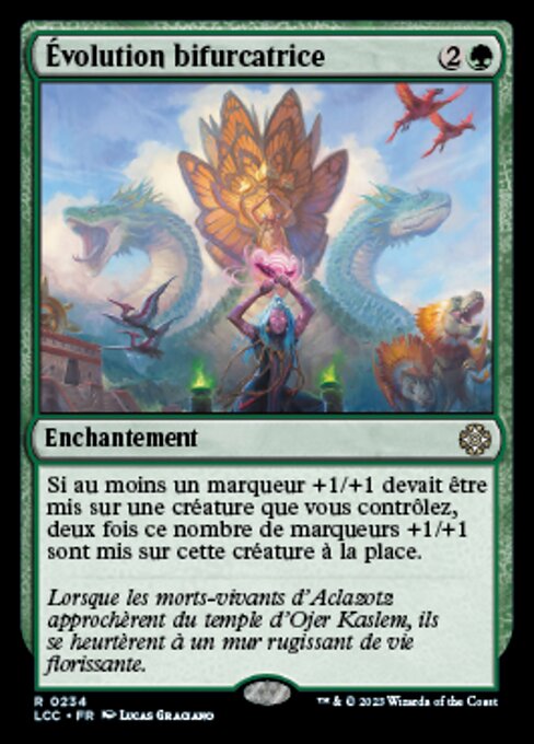 Branching Evolution (The Lost Caverns of Ixalan Commander #234)
