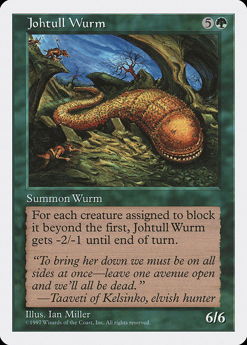 Johtull Wurm card image