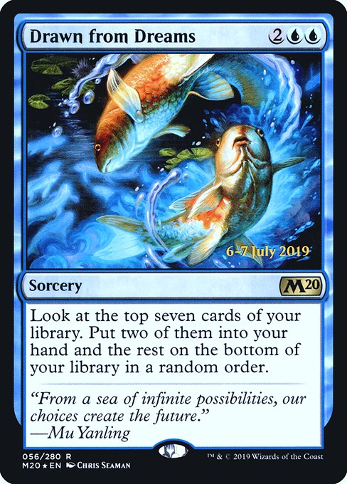 Drawn from Dreams (Core Set 2020 Promos #56s)