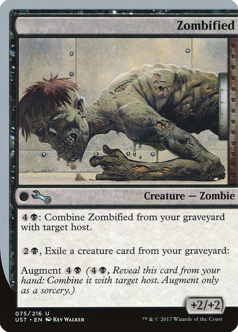 Zombified card image