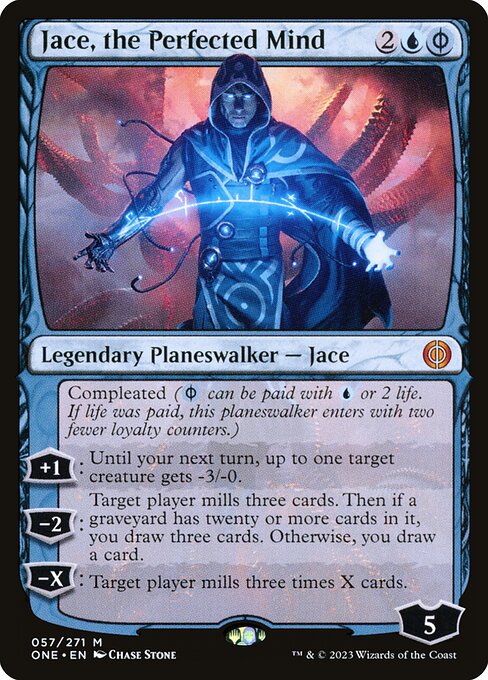 Jace, the Perfected Mind (Phyrexia: All Will Be One #57)