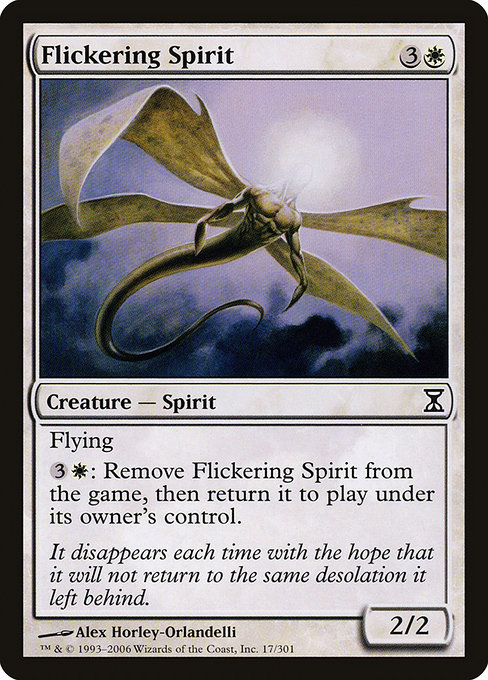 Flickering Spirit card image