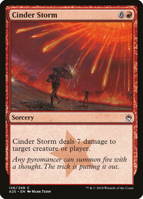 Cinder Storm (Masters 25 #126)