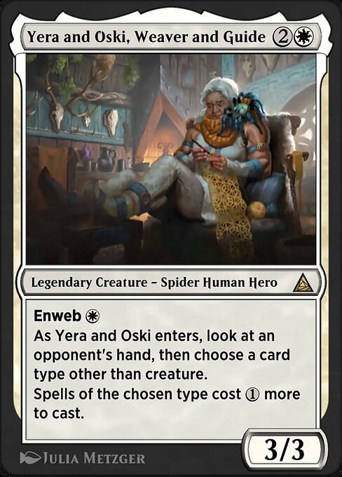 Arachne, Psionic Weaver magic the gathering card art