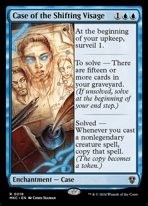 Case of the Shifting Visage (mkc) 19 Case of the Shifting Visage (mkc) 19